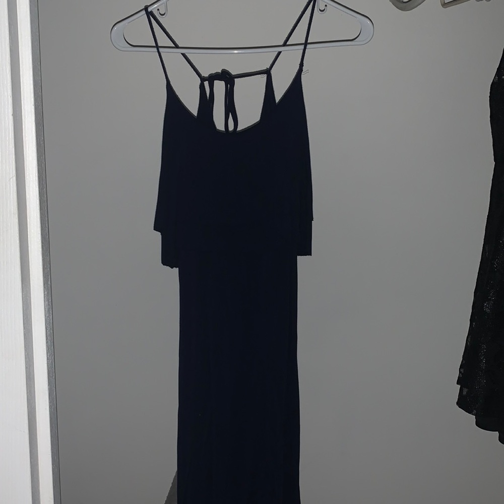 Small navy maxi dress